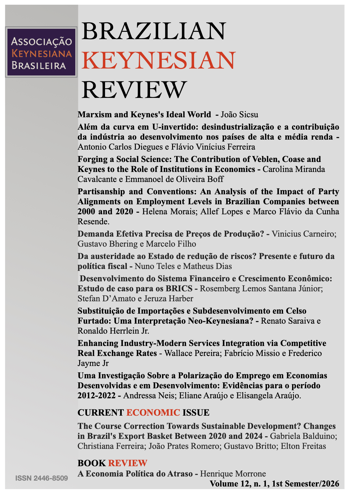 					View Vol. 12 No. 1 (2026): BKR V.12 N.1
				